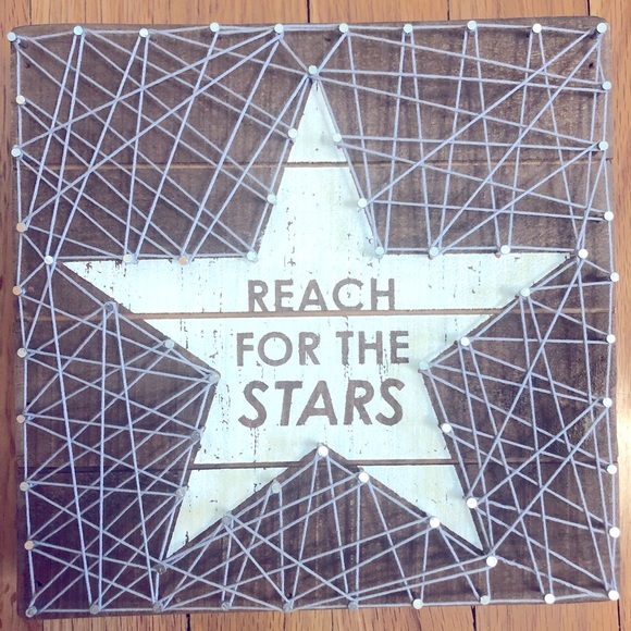 Other - “Reach For The Stars” Wooden Decor